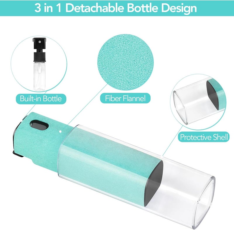 usefulpro 2 Pcs Fingerprint Proof Screen Cleaner Safe for All Phones Glasses Tablet Laptop TV Watch Screens (Tiffany Blue) - Image 2